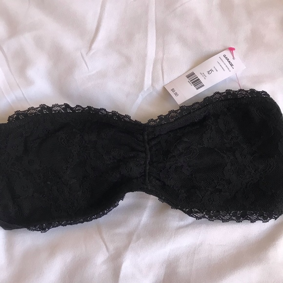 ONE FREE W PURCHASE 2 NWT garage black bandeaus - Picture 5 of 8